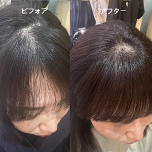 クロスパーマ　ヘアリセッター