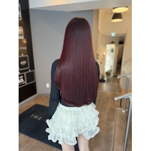 レッド/髪質改善/ツヤ髪