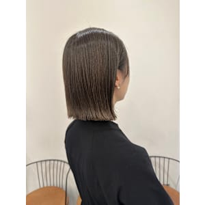 池袋 髪質改善 切りっぱなし ボブ♪