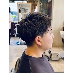 【20代 男性】ロンドンツーブロック（大宮/バーバー）