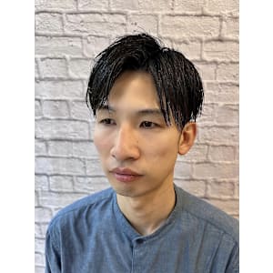 ど直毛必見！！大人爽やかツーブロックフェードスタイル