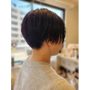 ブラック×ハンサムショート