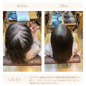 お客様髪質改善データ1815（ヘナ） - Grand × AtlierDonguri【グランバイアトリエドングリ】掲載中