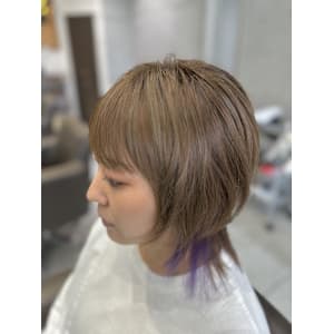 ウルフ/インナーカラー