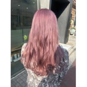 ブリーチでやわらかピンク【髪質改善/イルミナカラー】