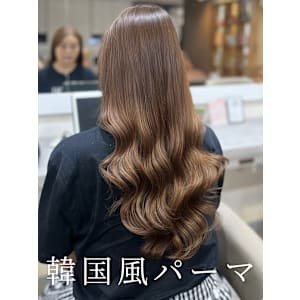 #韓国風パーマ #コテ巻き風パーマ #ロングパーマ #パーマ - Ammy【アミー】掲載中