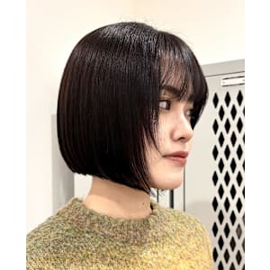 [RATIO uruna 国分寺　丸みのあるボブスタイル]