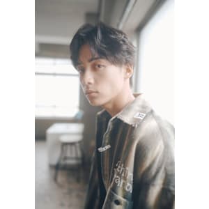 【メンズパーマ】センターパート/メンズ/メンズカット