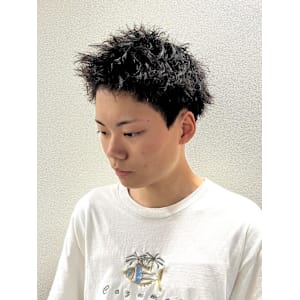 【平山明樹】スパイキーショート