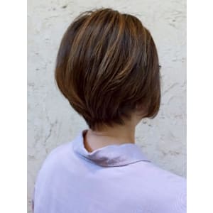 【Flor_戸塚】*大人女性ショート+マロンベージュ*