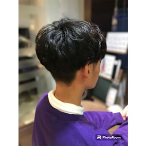 【パーマ】癖毛を活かしたニュアンスパーマ