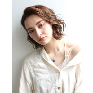 色気と可愛さの絶妙バランス♪くびれボブ