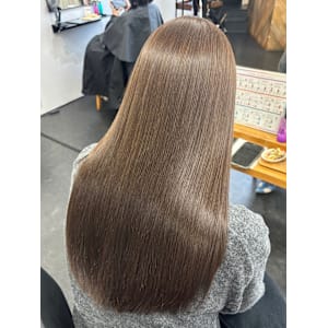 【髪質改善】ヘーゼルベージュ/艶髪/透明感/トリートメント