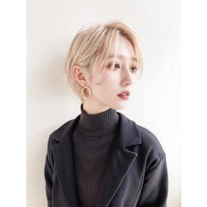 耳掛け2WAYショートスタイル☆ハンサムショート