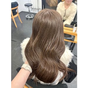 【髪質改善】ヘーゼルベージュ/艶髪/透明感/トリートメント