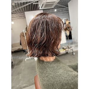 ラフウェーブボブ＊レイヤーパーマ