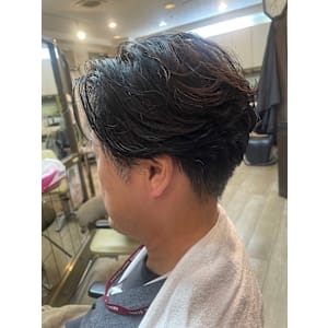 リバースカールパーマ