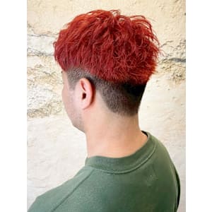 【Flor_上大岡】*メンズショート+ビビットレッド*