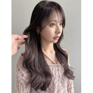 ラベンダーミルクティー/韓国風巻き/ブリーチなし2