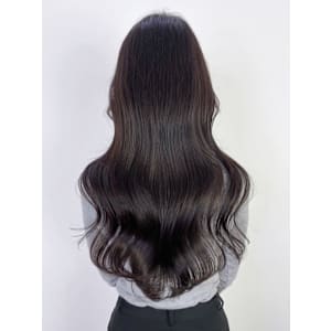 ロング韓国ヘアくびれヘア美髪顔周りレイヤー_ba544221