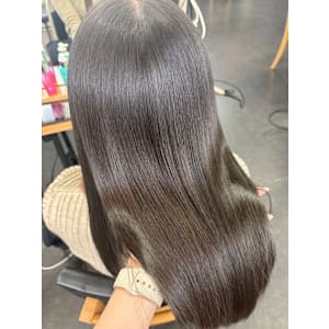 【髪質改善】グレージュ/艶髪/透明感/トリートメント