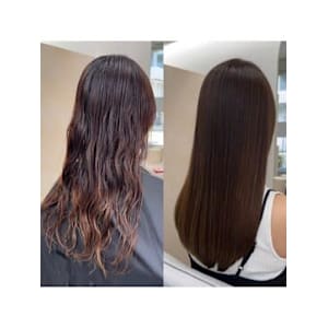 【ブリーチ】してても縮毛矯正できます