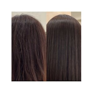 表面の【ホワホワ】した髪が気になる方はこのメニュー