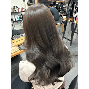 【髪質改善】グレージュ/艶髪/透明感/トリートメント