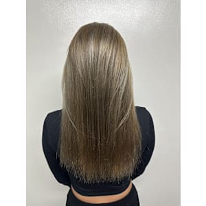 透明感◎極細ハイライトベージュ