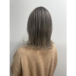 ブリーチで作るデザインカラー