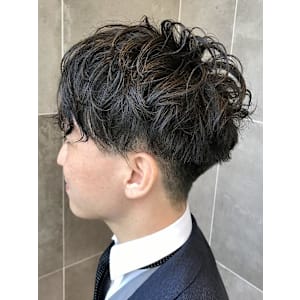 メンズ パーマ カールスタイル