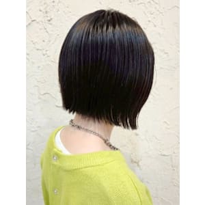 【Flor_戸塚】*切りっぱなしショートボブ+ツヤ感*