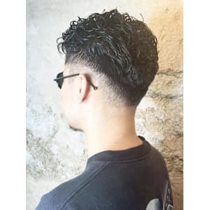 【Flor_上大岡】*メンズショート+ニュアンスパーマ*