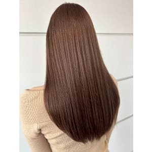 ヘーゼルベージュ 髪質改善 ストレートヘア ダメージレス