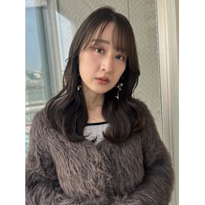 ミディアムレイヤー韓国巻き