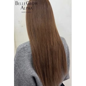 カラー＋エクステ - BELLE GROW ALPHA HAIR&NAIL【ベルグローアルファヘアアンドネイル】掲載中