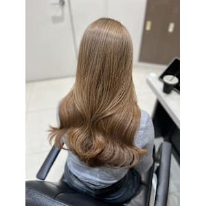 Mako ミルクティーベージュ ケアブリーチ ハイトーン