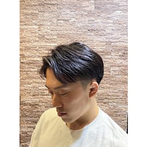 銀座 理容室 個室 ツーブロック