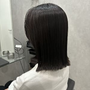 切りっぱなしボブ