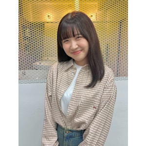 髪質改善/ナチュラルカラー/前髪ストレート