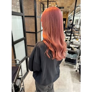 髪質改善/韓国風/ハイトーンカラー/暖色系/シアーオレンジ - N° jillva 立川【ナンバー ジルバ タチカワ】掲載中