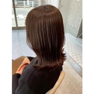 【feliceMICHI 豊田希美】くびれヘア 透明感 