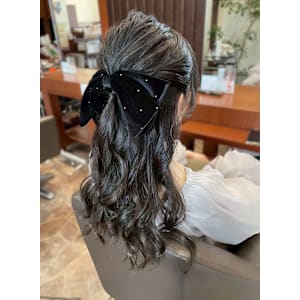 【feloice MICHI 豊田希美】お呼ばれヘア 結婚式