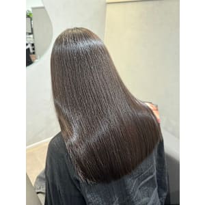サラ艶ストレート/髪質改善/酸性ストレート/縮毛矯正