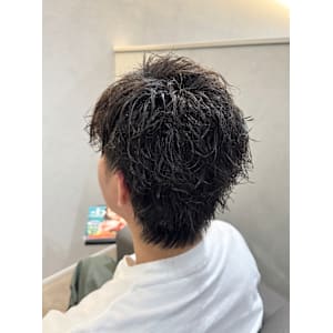 シャドウパーマ/メンズパーマ/メンズショート