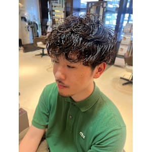 【パーマ】癖毛風スパイラルパーマ