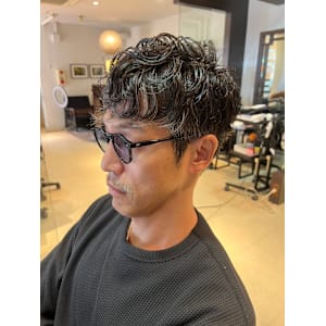 【パーマ】大人ウェーブパーマ