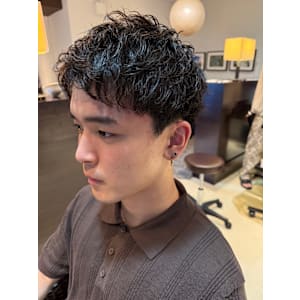 【パーマ】癖毛風ピンパーマ