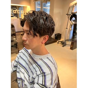 【パーマ】緩めスパイラルパーマ