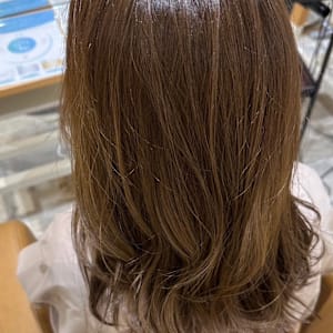 ブリーチなしくすみカラー